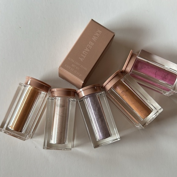 KKW Beauty loose powder Sprinkle pigment Set 5 color pigments make up highlight - Picture 1 of 11